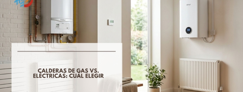 Calderas de gas vs. eléctricas: cuál elegir